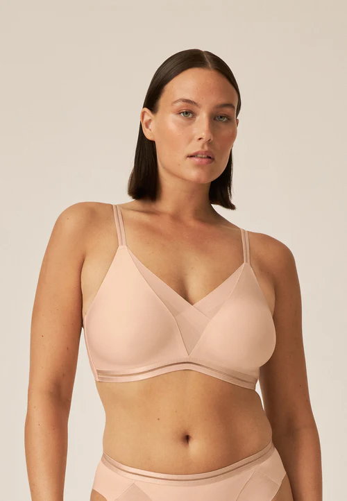 NATURANA Sutien fără armătură nude