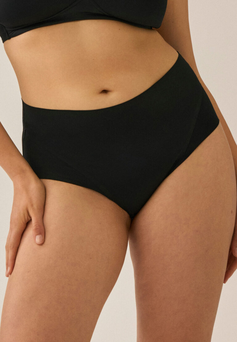 Chilot maxi fără cusături NATURANA negru