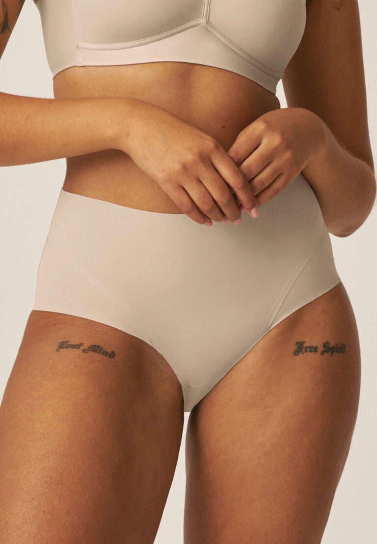 Chilot maxi fără cusături NATURANA nude