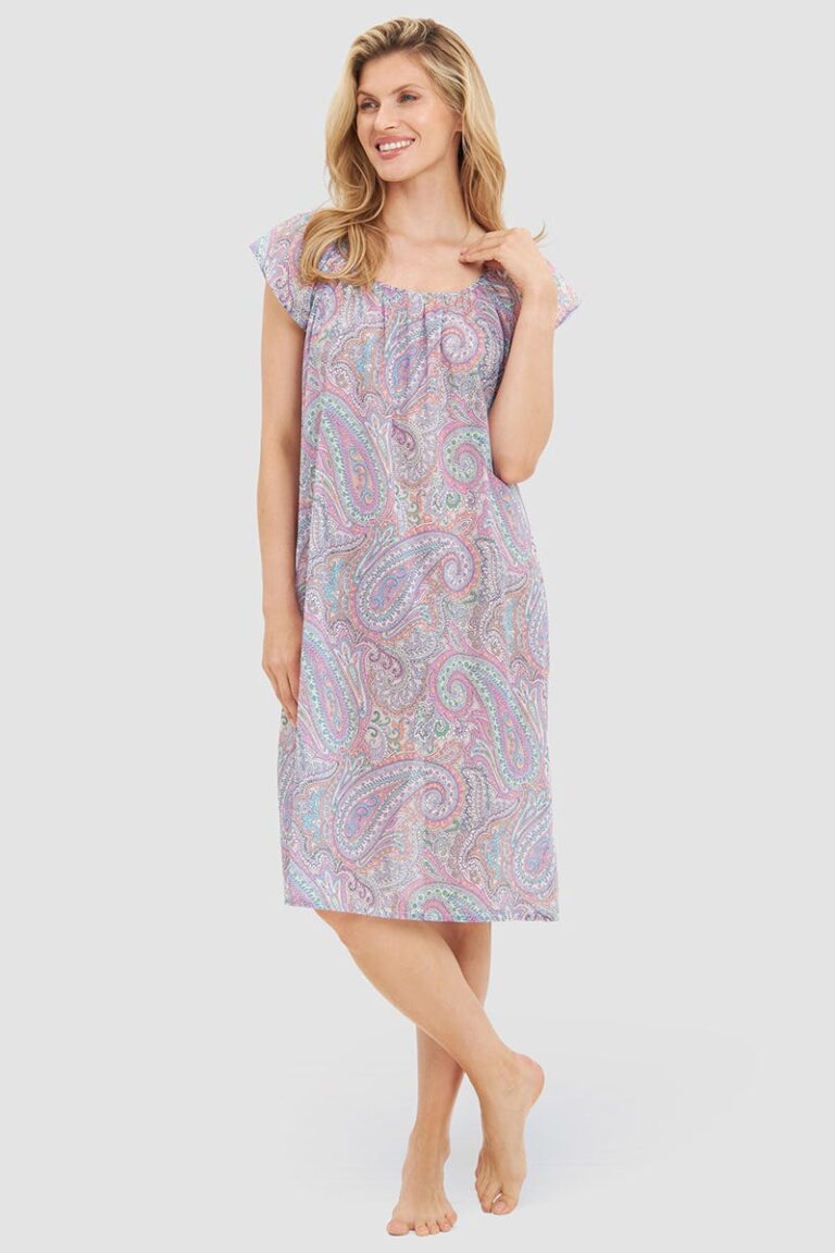 Cămașă de noapte din bumbac RÖSCH multicolor