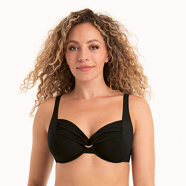Sutien de baie cu armătură ROSA FAIA MIX&MATCH  negru