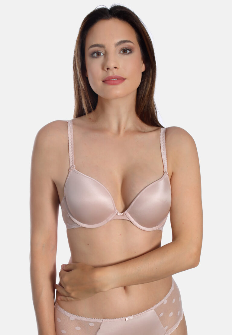 Sutien push up cu armătură SASSA nude