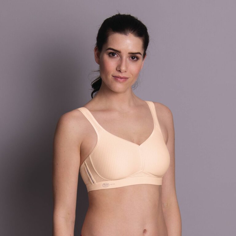 Sutien sport fără armătură ANITA bej