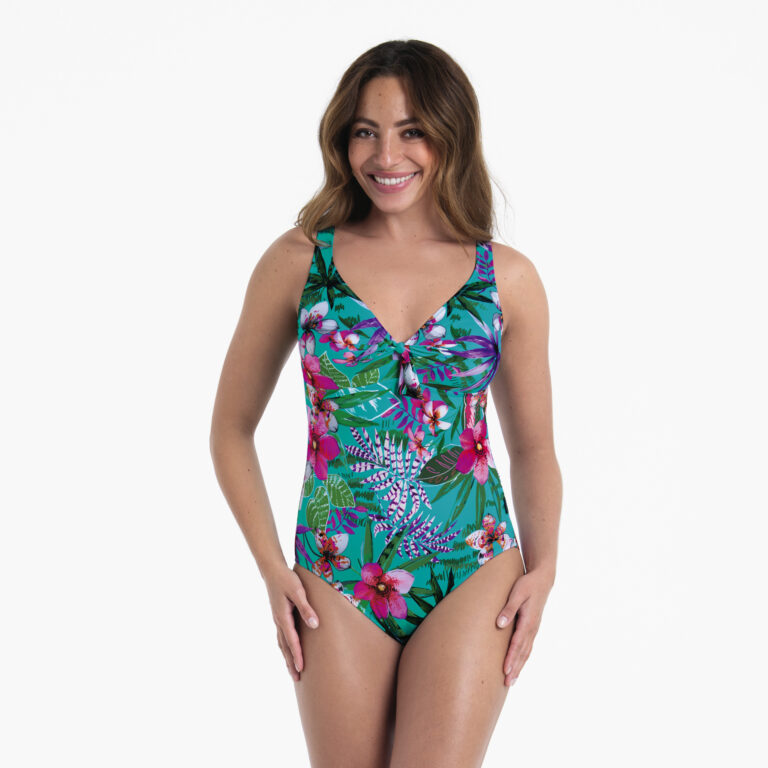 Costum de baie intreg fără armătură ROSA FAIA ALOHA multicolor