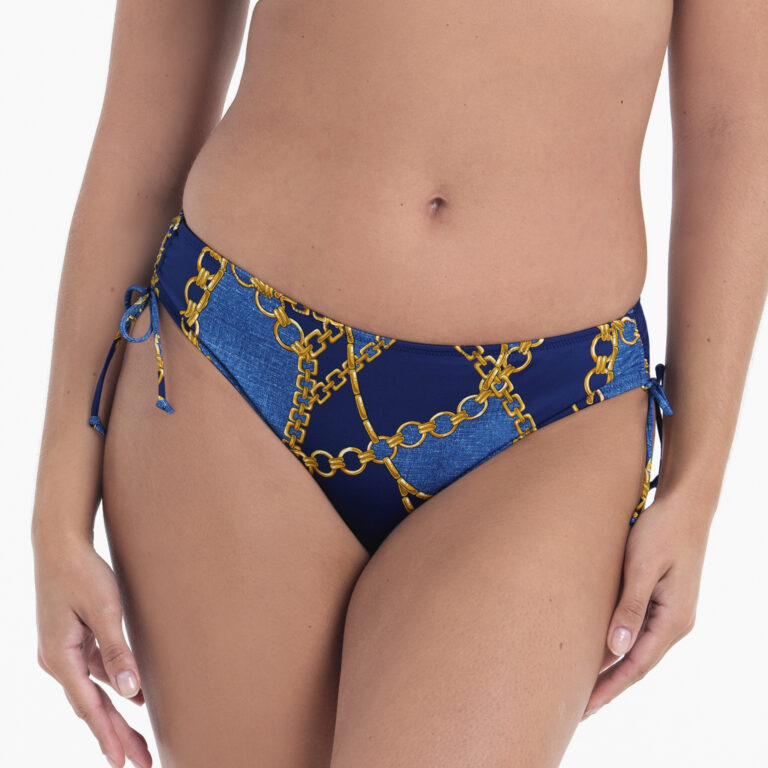 Slip de baie midi ROSA FAIA SEA CHAINS multicolor