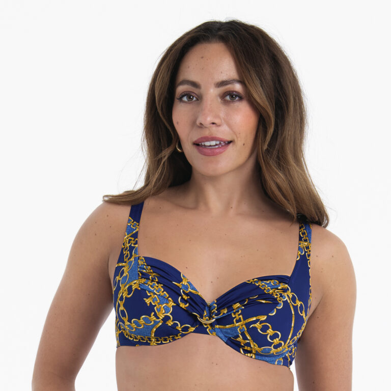 Sutien de baie cu armătură ROSA FAIA SEA CHAINS multicolor