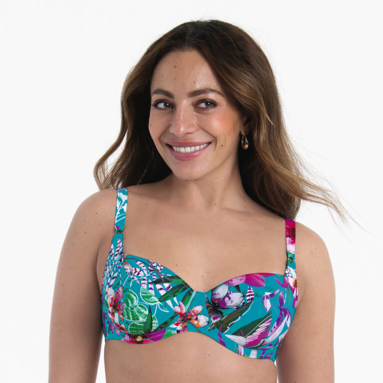 Sutien de baie cu armătură ROSA FAIA ALOHA  multicolor