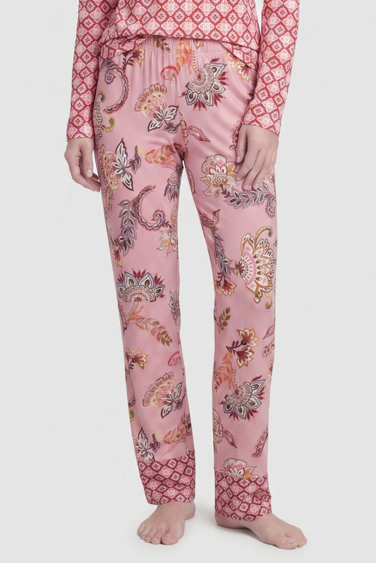 Pantaloni Pijama modal Ornamental Mix RÖSCH multicolor